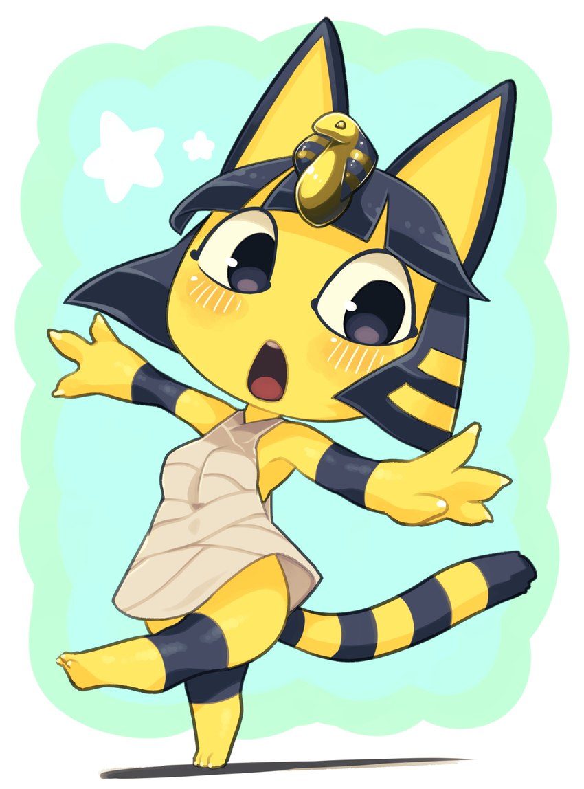 ankha (animal crossing and etc) created by ino