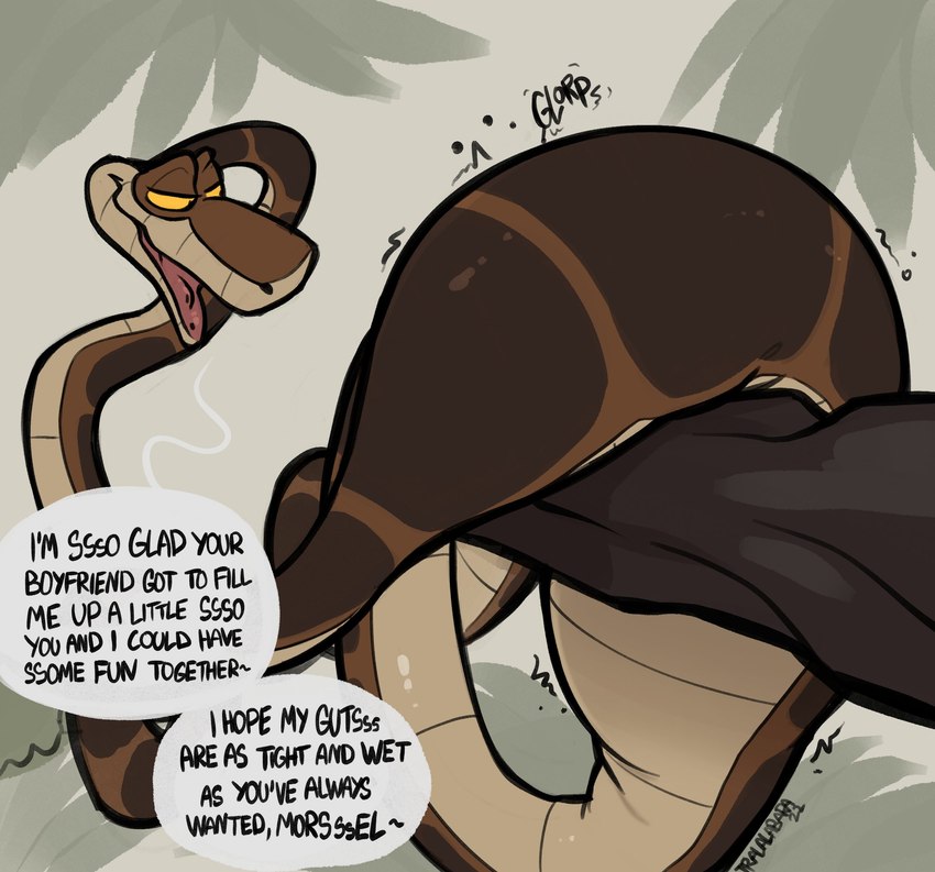 kaa (the jungle book) created by haps
