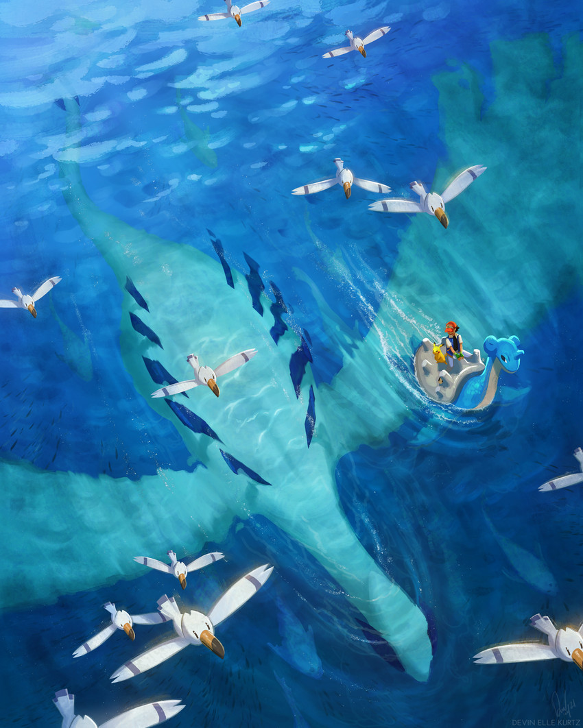 ash's pikachu and ash ketchum (mythology and etc) created by tamberella