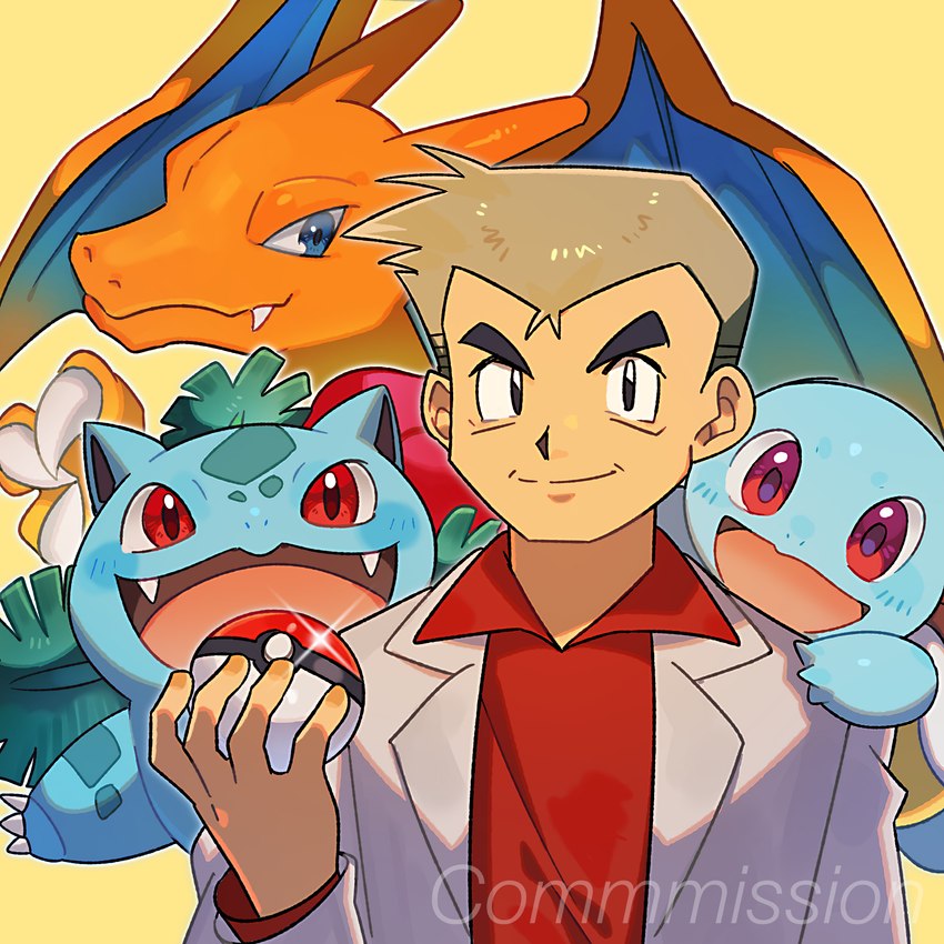 professor oak (mythology and etc) created by yasaikakiage