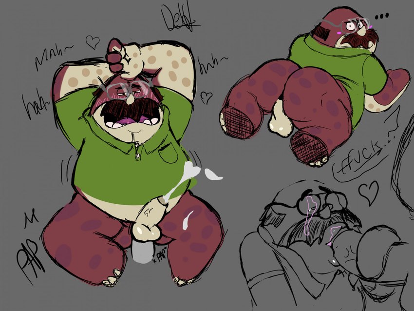 don carlton (monsters university and etc) created by debudraws