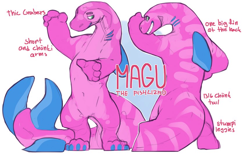 magu created by redishdragie