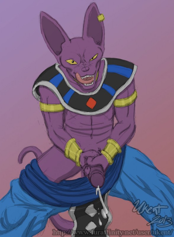 beerus (dragon ball super and etc) created by ukent