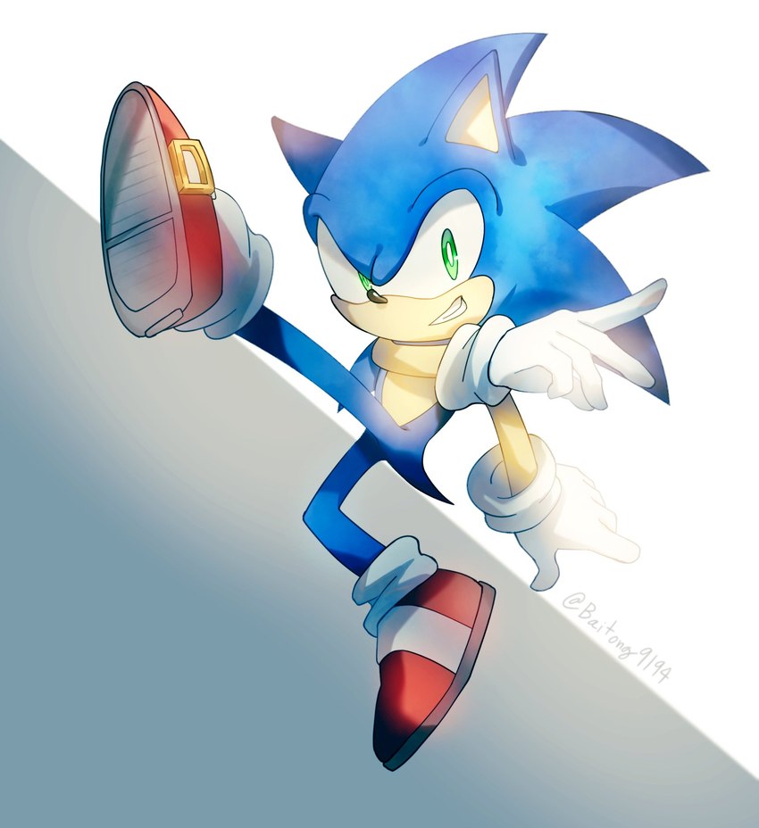 sonic the hedgehog (sonic the hedgehog (series) and etc) created by baitong9194