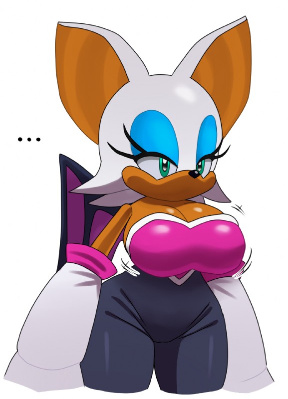 rouge the bat (sonic the hedgehog (series) and etc) created by sssonic2