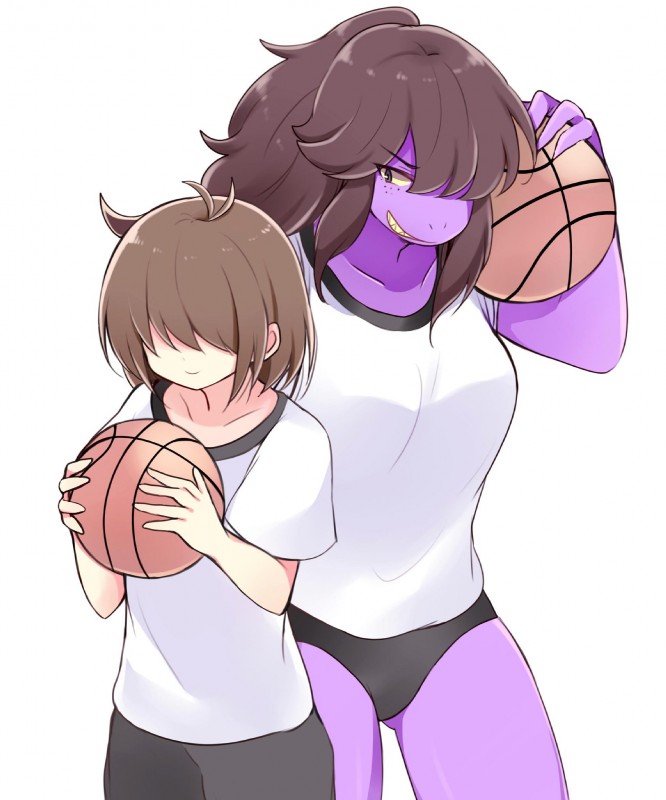 kris and susie (undertale (series) and etc) created by kdn00xxx