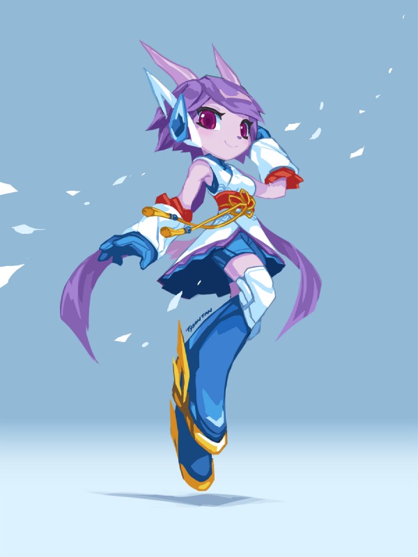 sash lilac (freedom planet and etc) created by tysontan