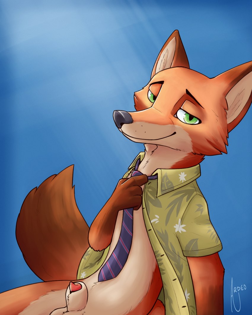 nick wilde (zootopia and etc) created by ardeo