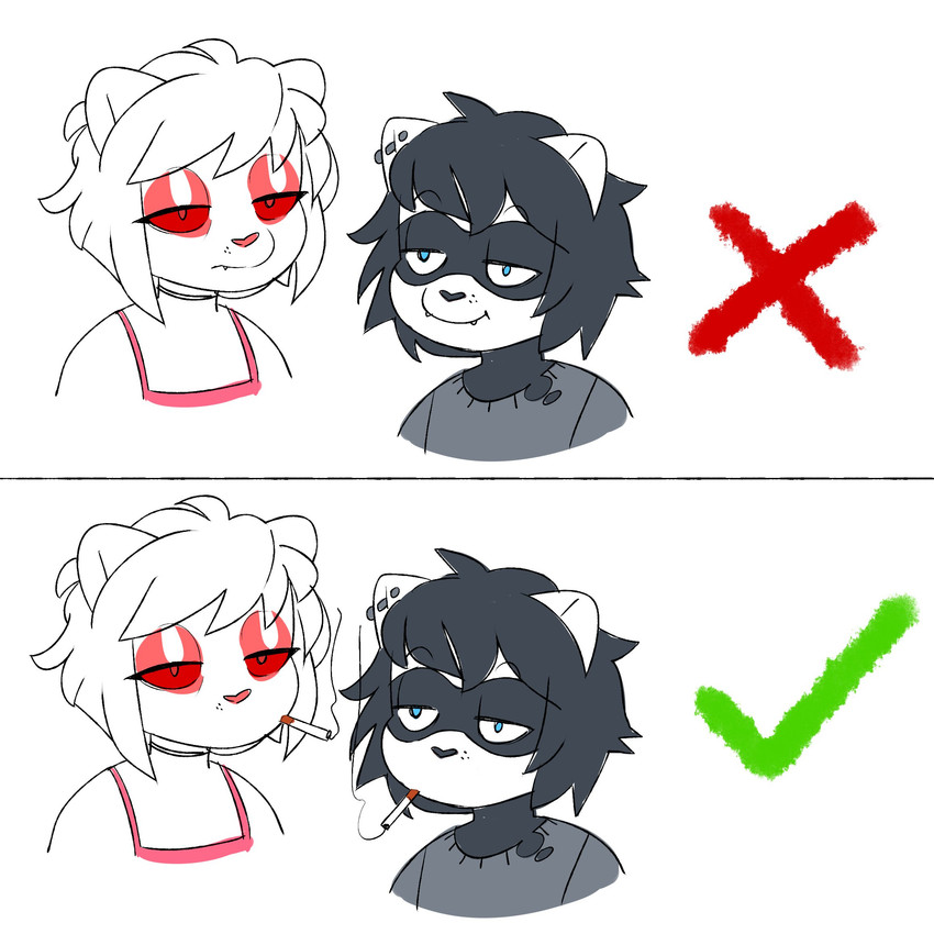 kolka and poppy created by sneel