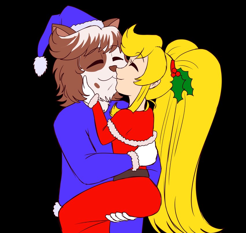 reku and shizen (christmas) created by sailor bomber