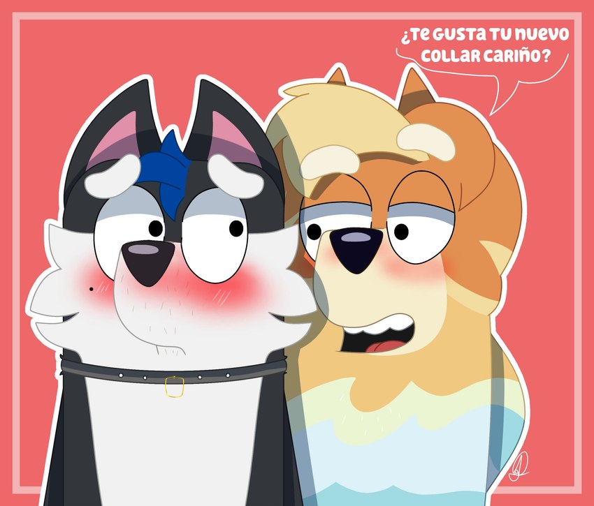 anders, fan character, and radley heeler (bluey (series)) created by anders 285