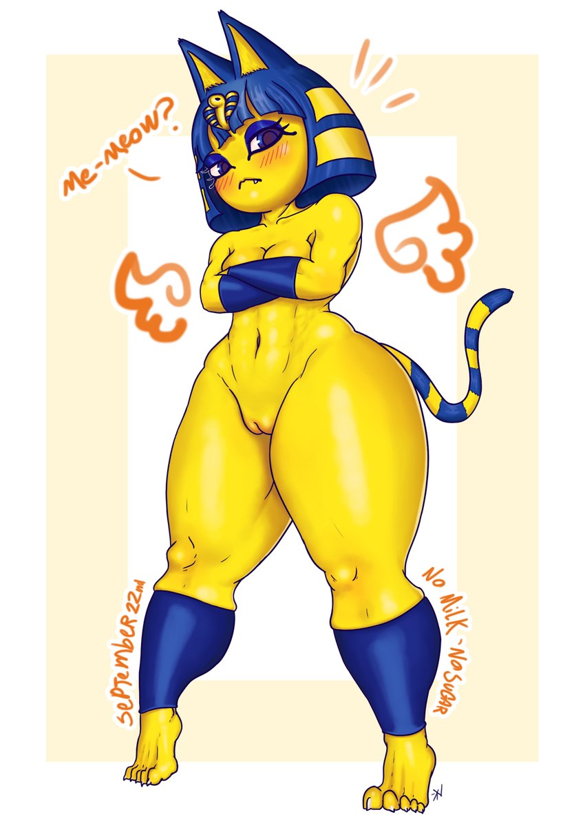 ankha (animal crossing and etc) created by kilih188