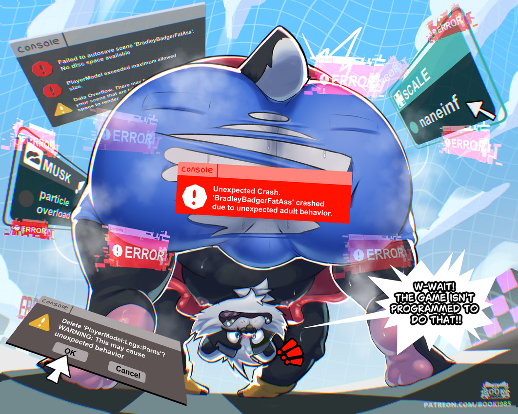 bradley (bradley the badger) created by el booki