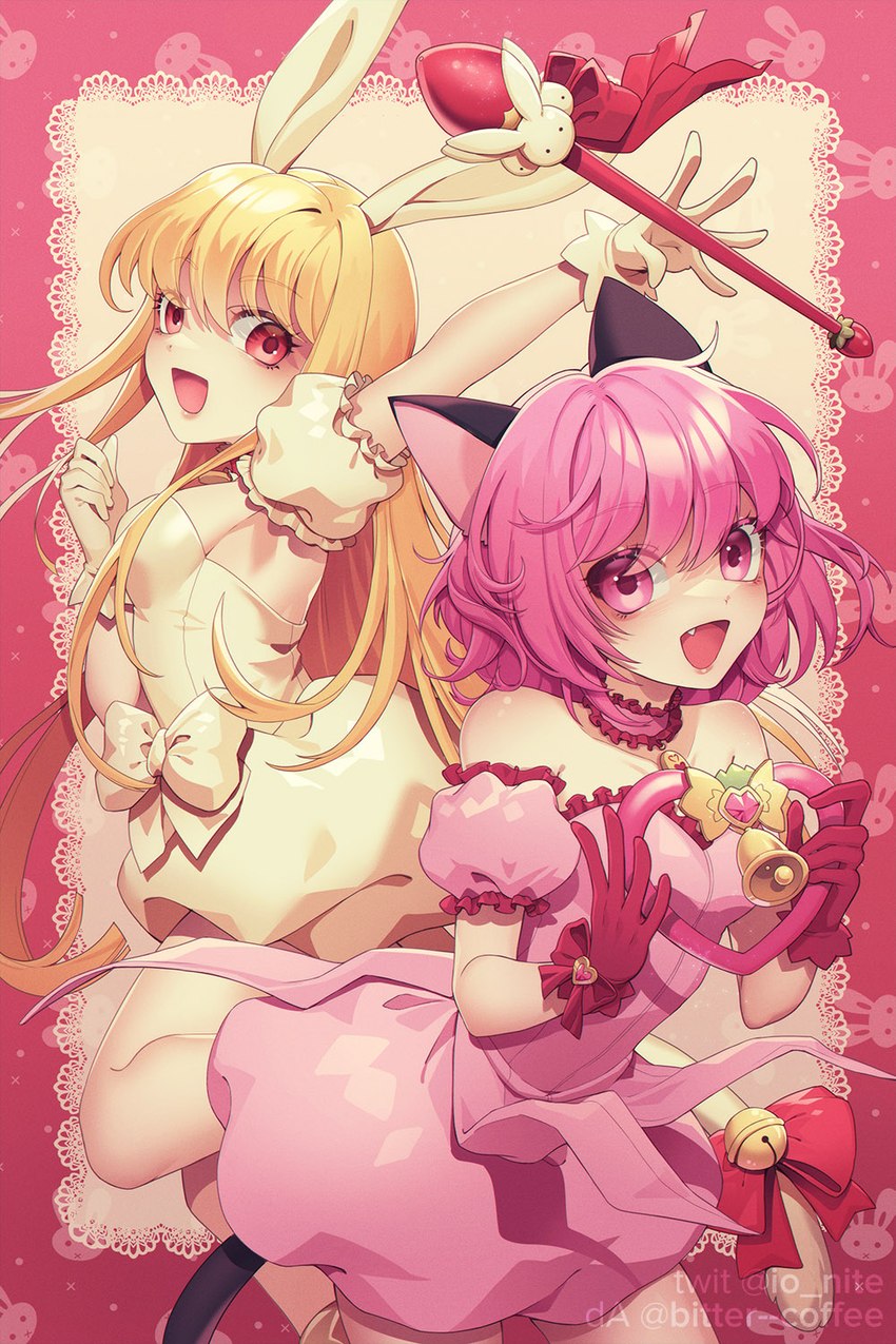 mew berry and mew ichigo (tokyo mew mew a la mode and etc) created by ionite