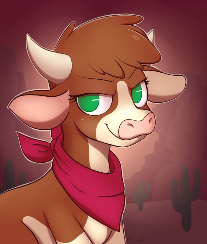 arizona cow (them's fightin' herds) created by moozua