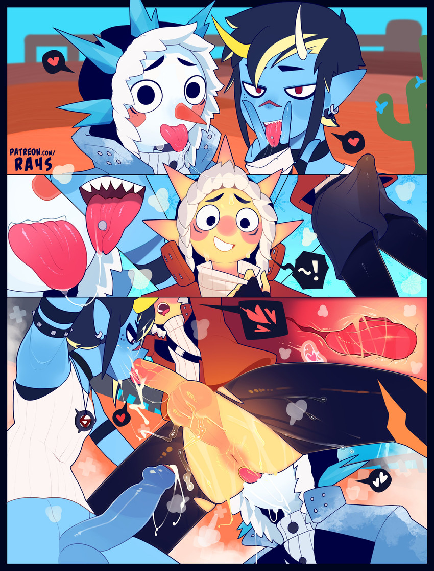 cold fusion, sulk, and sunspot (epic games and etc) created by ra4s