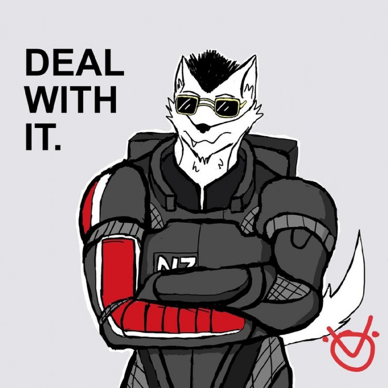 commander shepard (electronic arts and etc) created by unknown artist and unknown artist signature