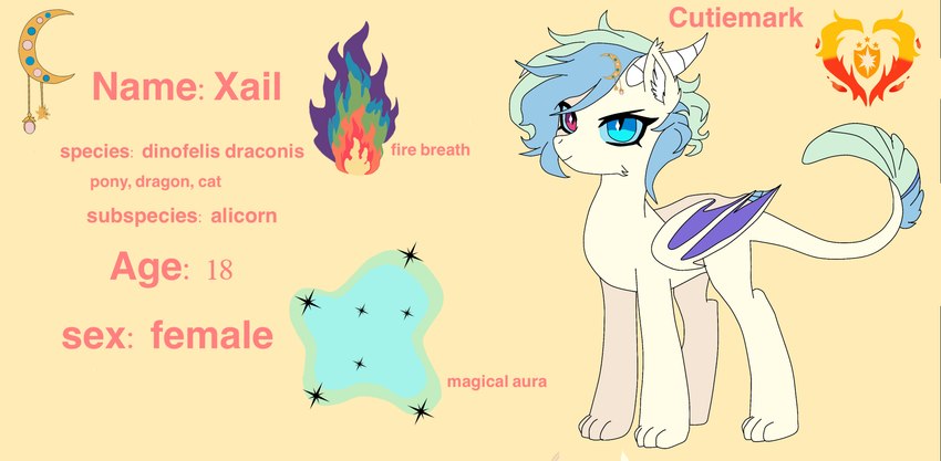 xail (my little pony and etc) created by darksoul150