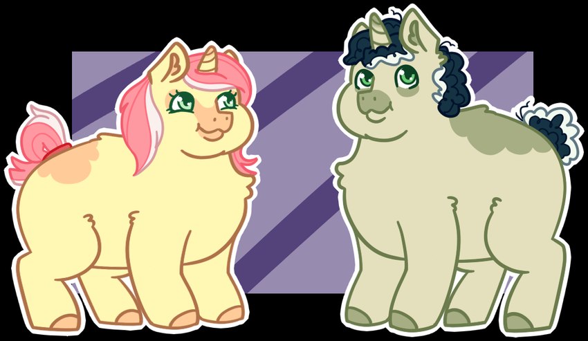 fluffy pony and etc created by misslucky