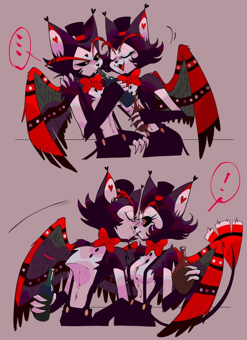 husk (hazbin hotel) created by naitoh jumbo