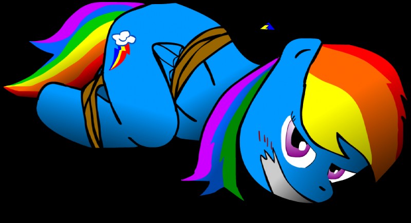 rainbow dash (friendship is magic and etc) created by dbzshonen13