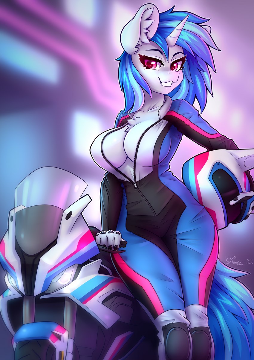 vinyl scratch (friendship is magic and etc) created by dandy (artist)