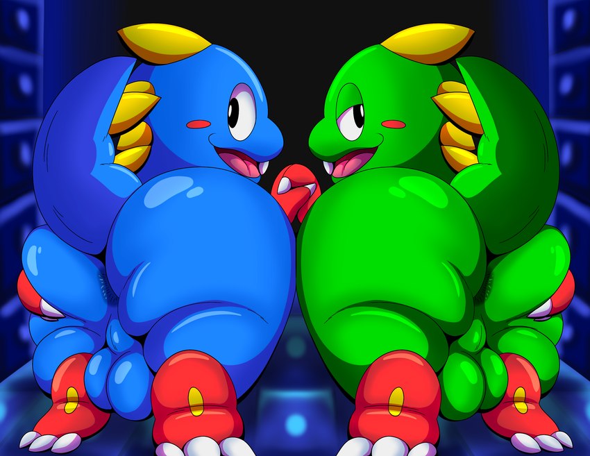 bob and bub (bubble bobble and etc) created by tepigfan101