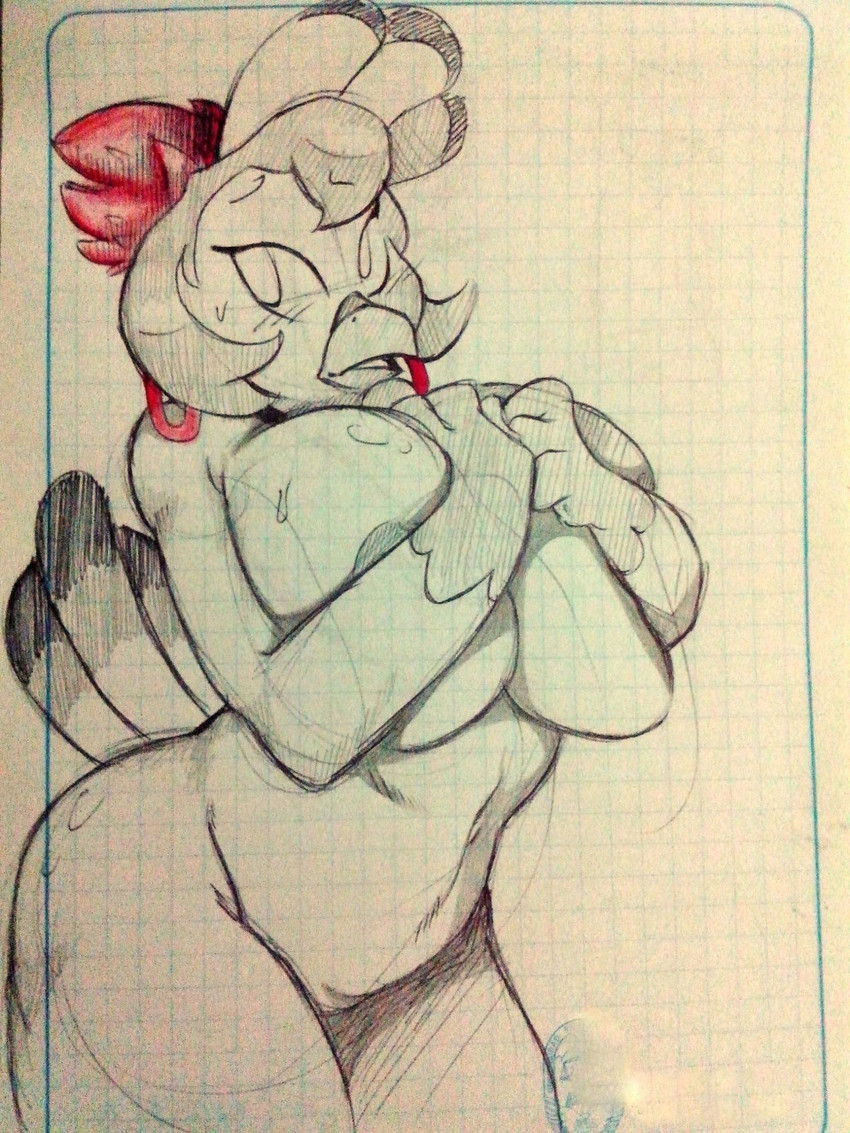 pavita pechugona (la pavita pechugona) created by papayathebun