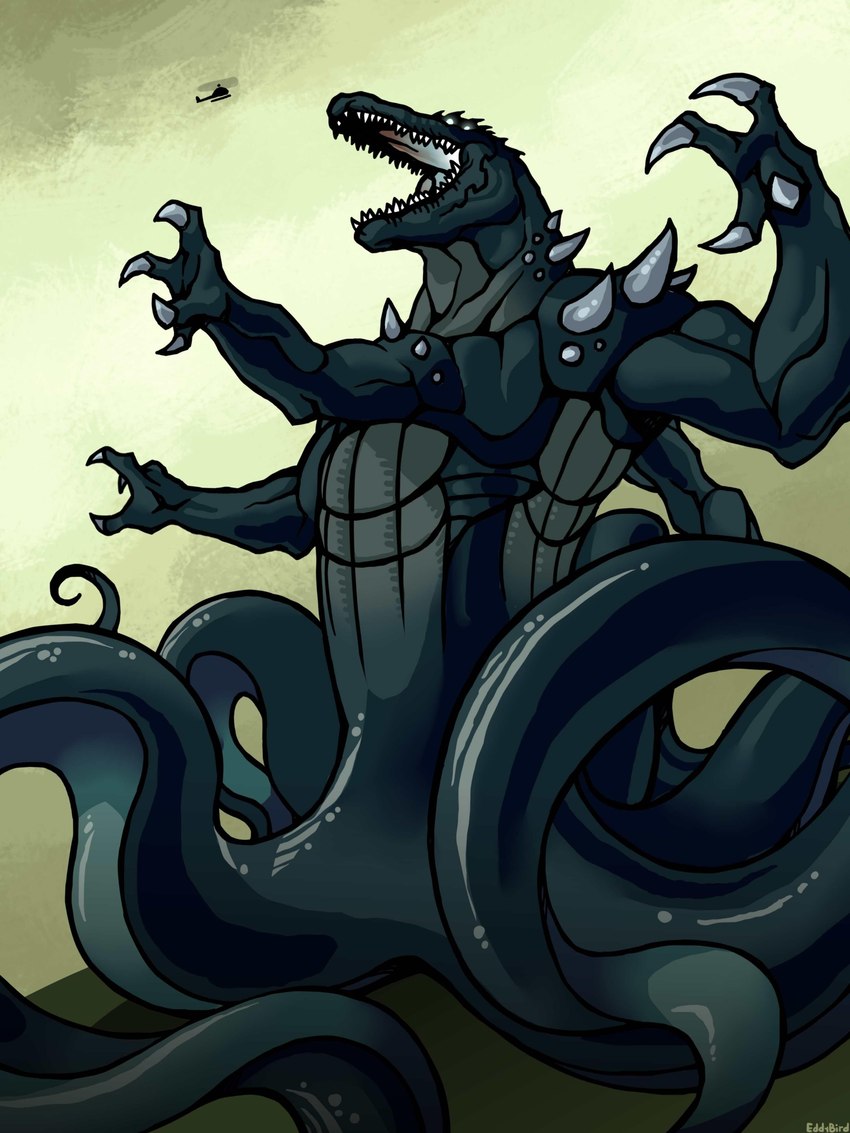 crocosquid (scp foundation) created by eddybird