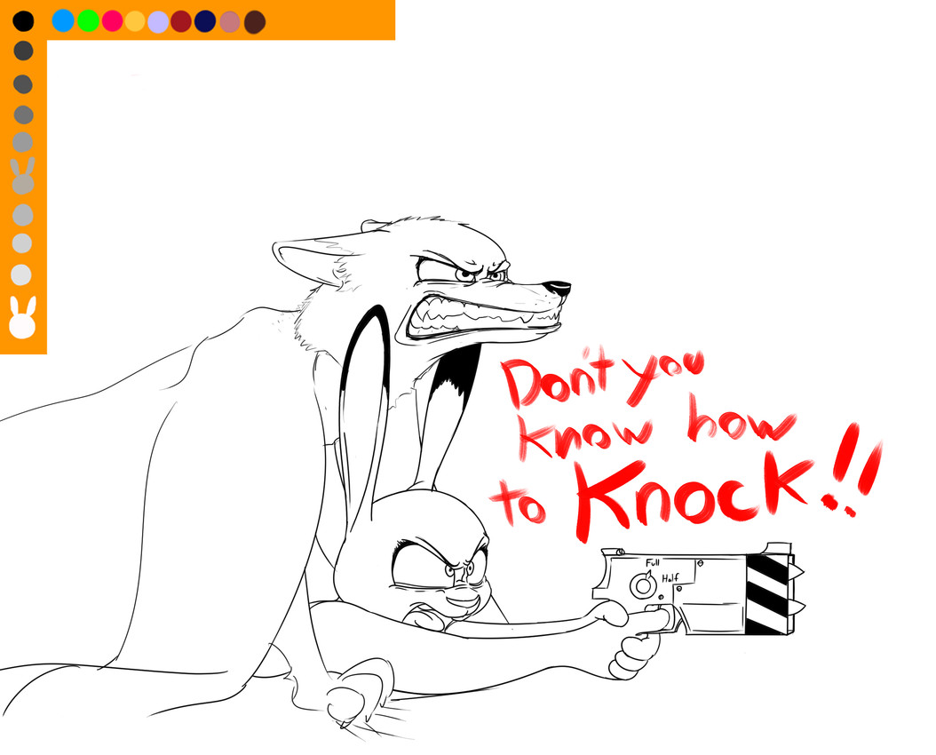 judy hopps and nick wilde (zootopia and etc) created by spoof (artist)