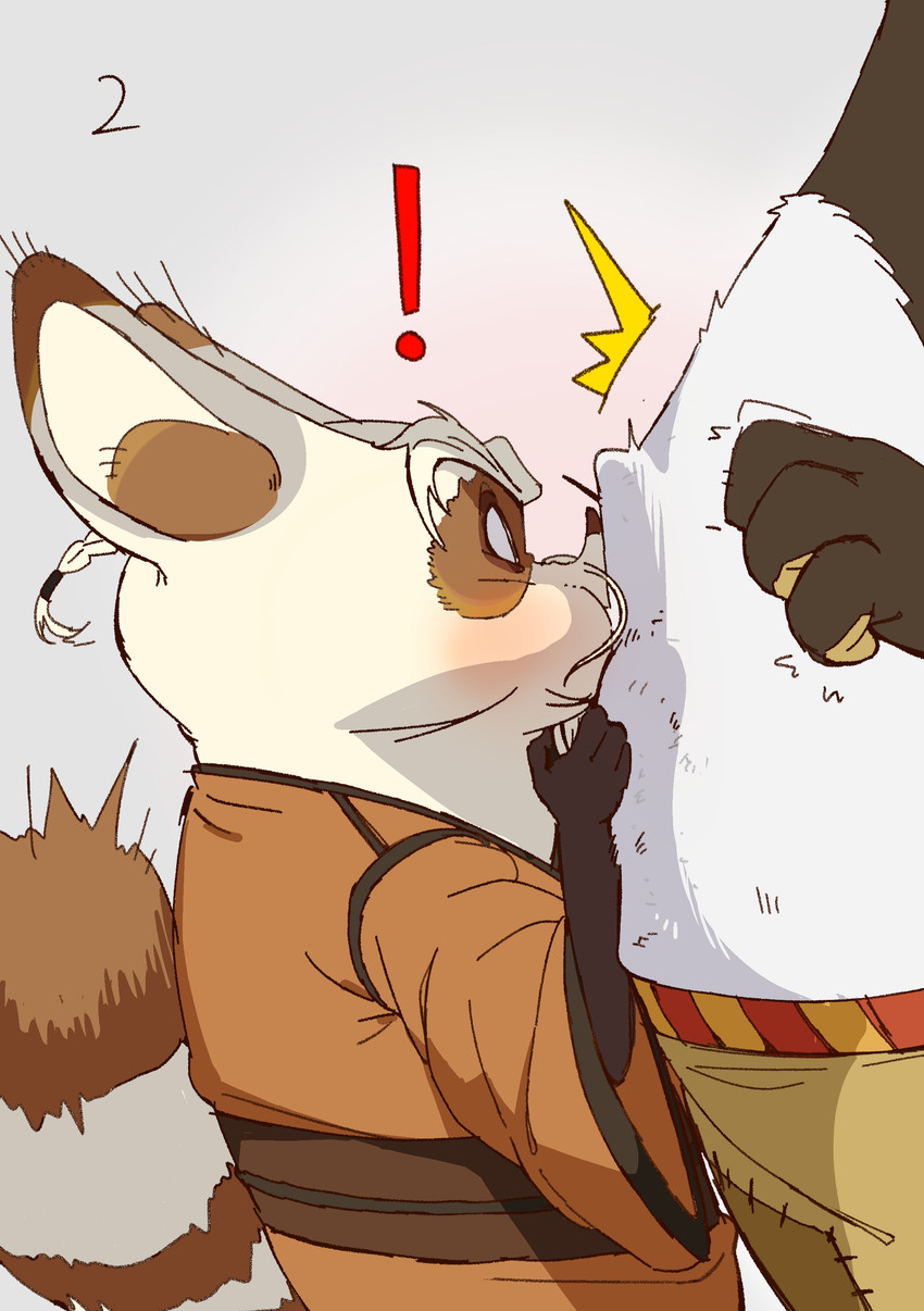 master po ping and master shifu (kung fu panda and etc) created by ma5ka4nai