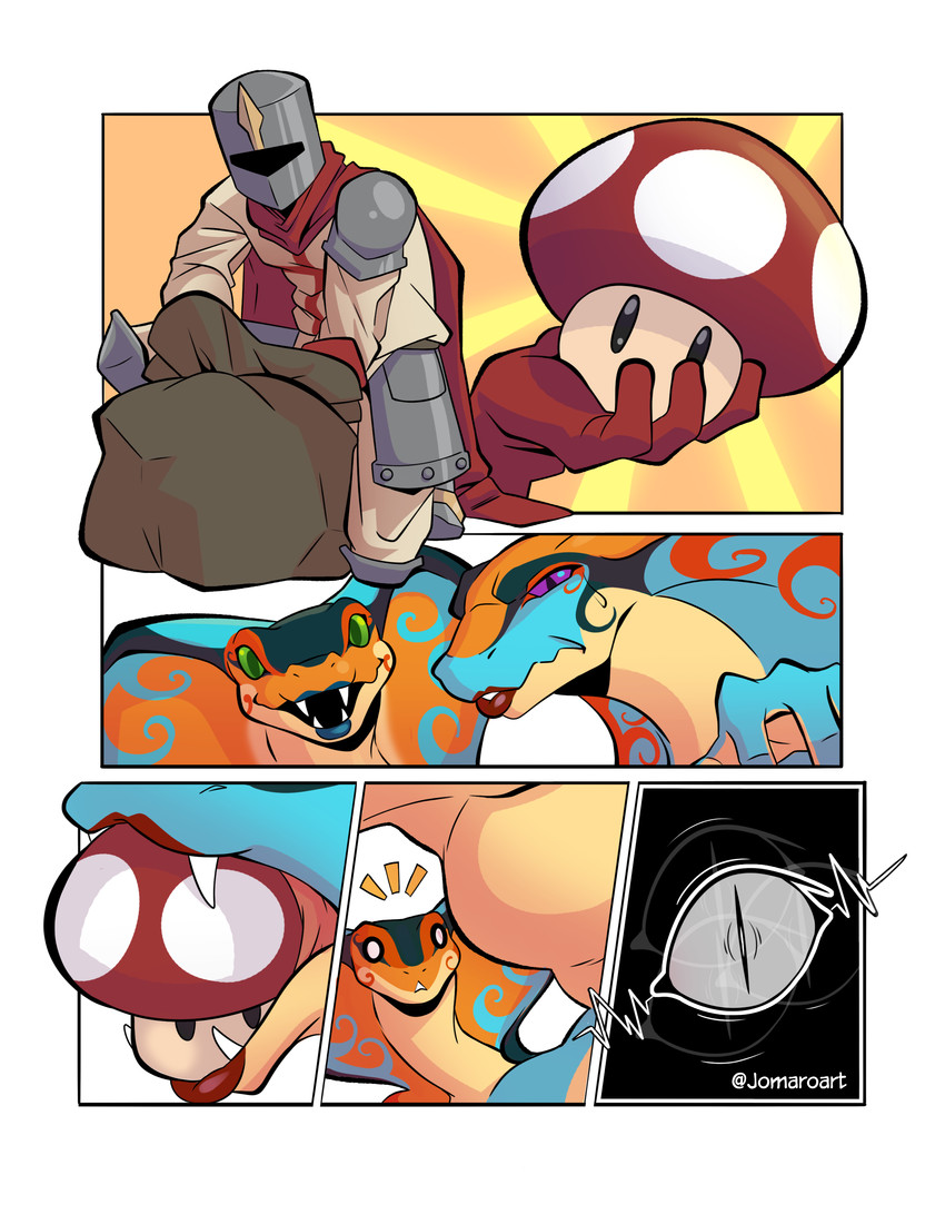 sarzu & israz (mario bros and etc) created by jomaro (artist)