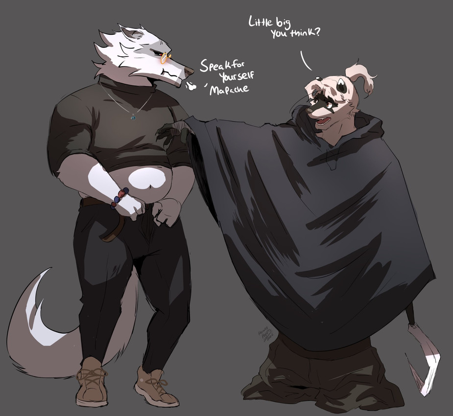 death and fan character (puss in boots (franchise) and etc) created by howdypeepos