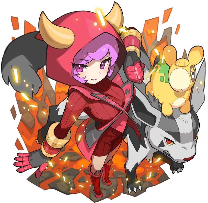 courtney (team magma and etc) created by naoki saito