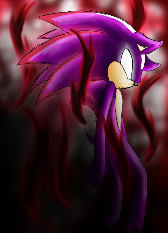 darkspine sonic and sonic the hedgehog (sonic the hedgehog (series) and etc) created by rabidraccon