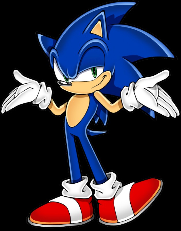 sonic the hedgehog (sonic the hedgehog (series) and etc) created by ketdarkdragon, third-party edit, and yuji uekawa