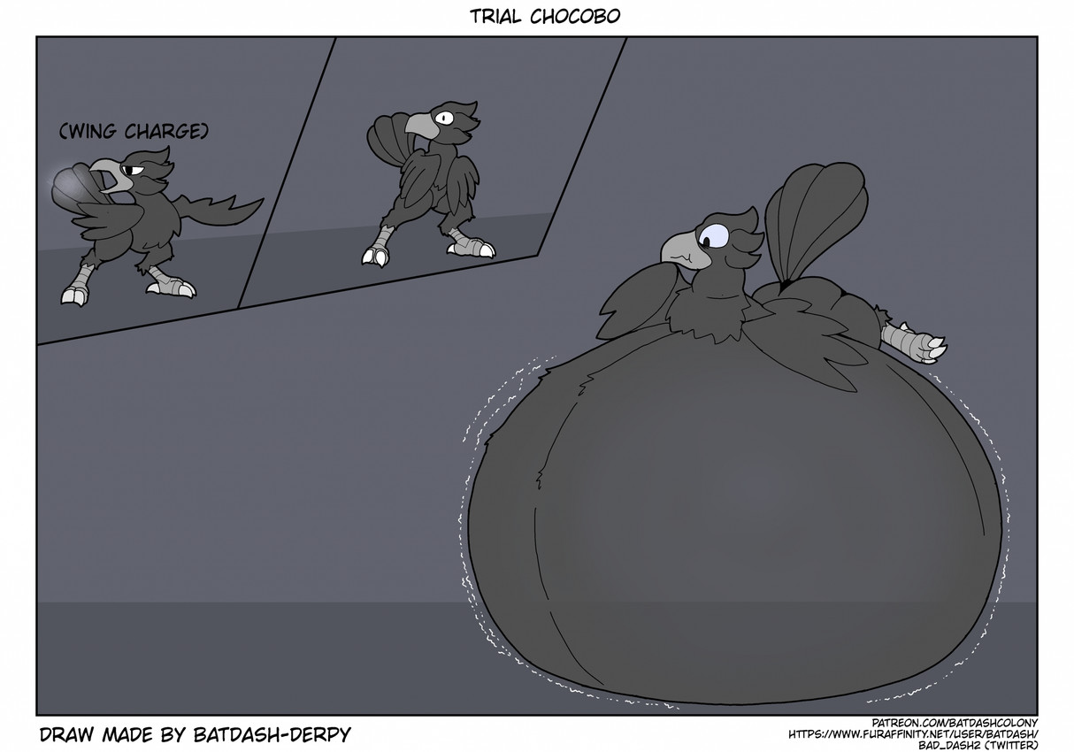 gysahl (final fantasy and etc) created by bat dash