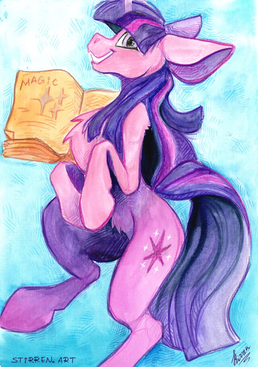 twilight sparkle (friendship is magic and etc) created by stirren