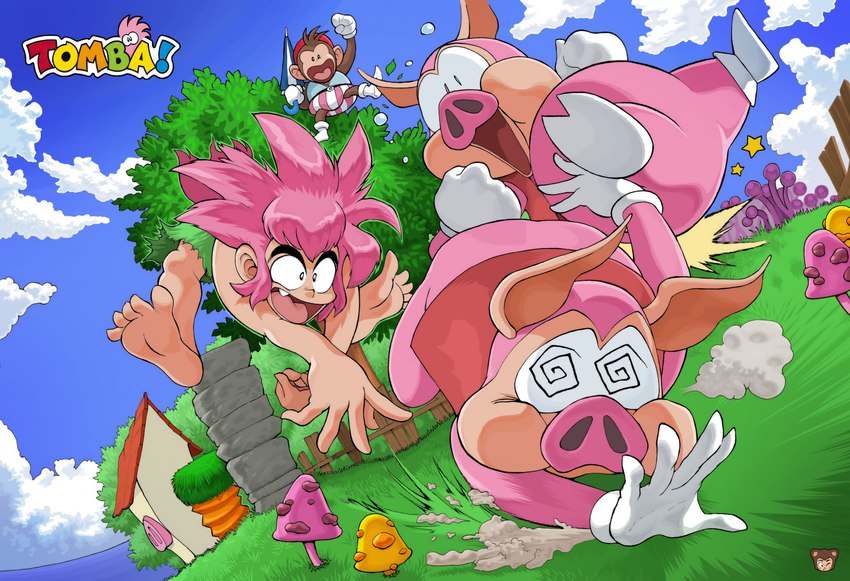 charles and tomba (tomba!) created by systemst91