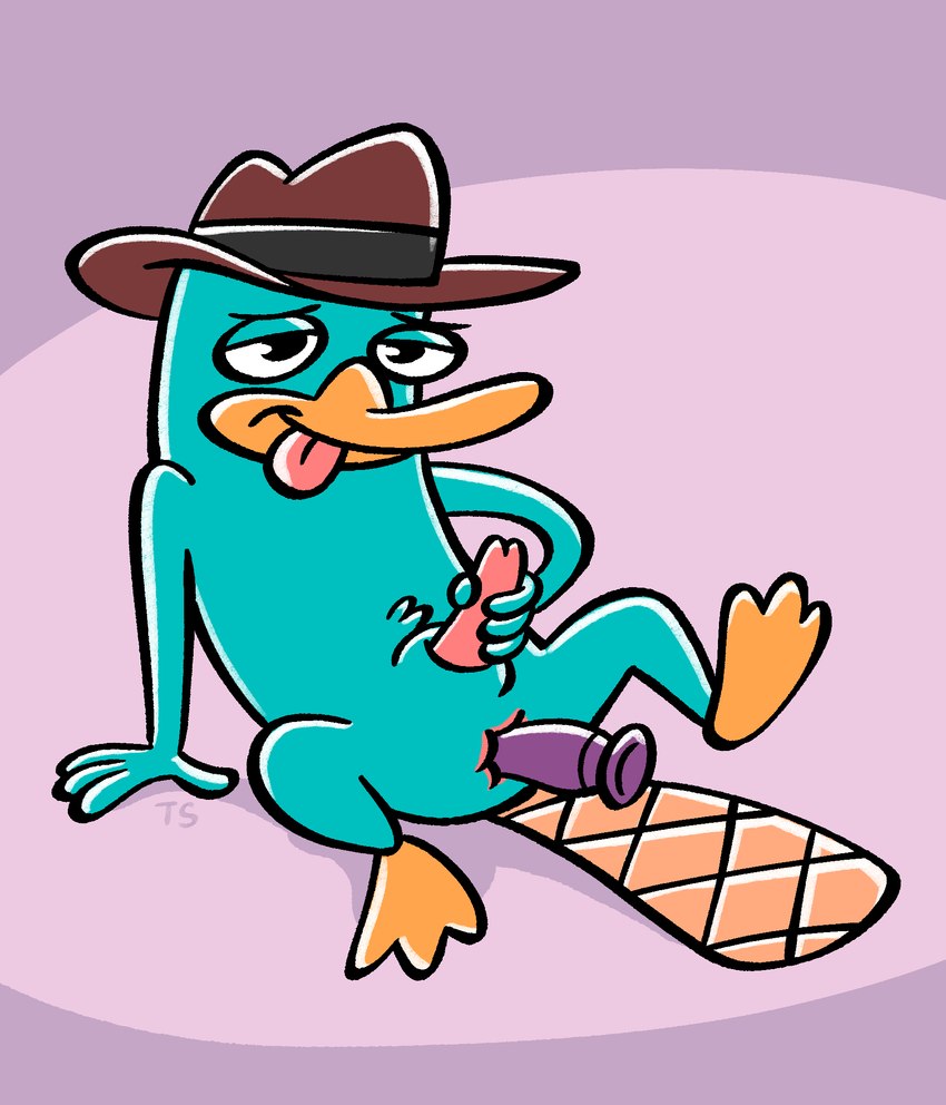 perry the platypus (phineas and ferb and etc) created by unknown artist