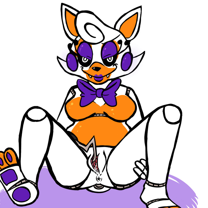 lolbit (five nights at freddy's world and etc) created by inkyfrog