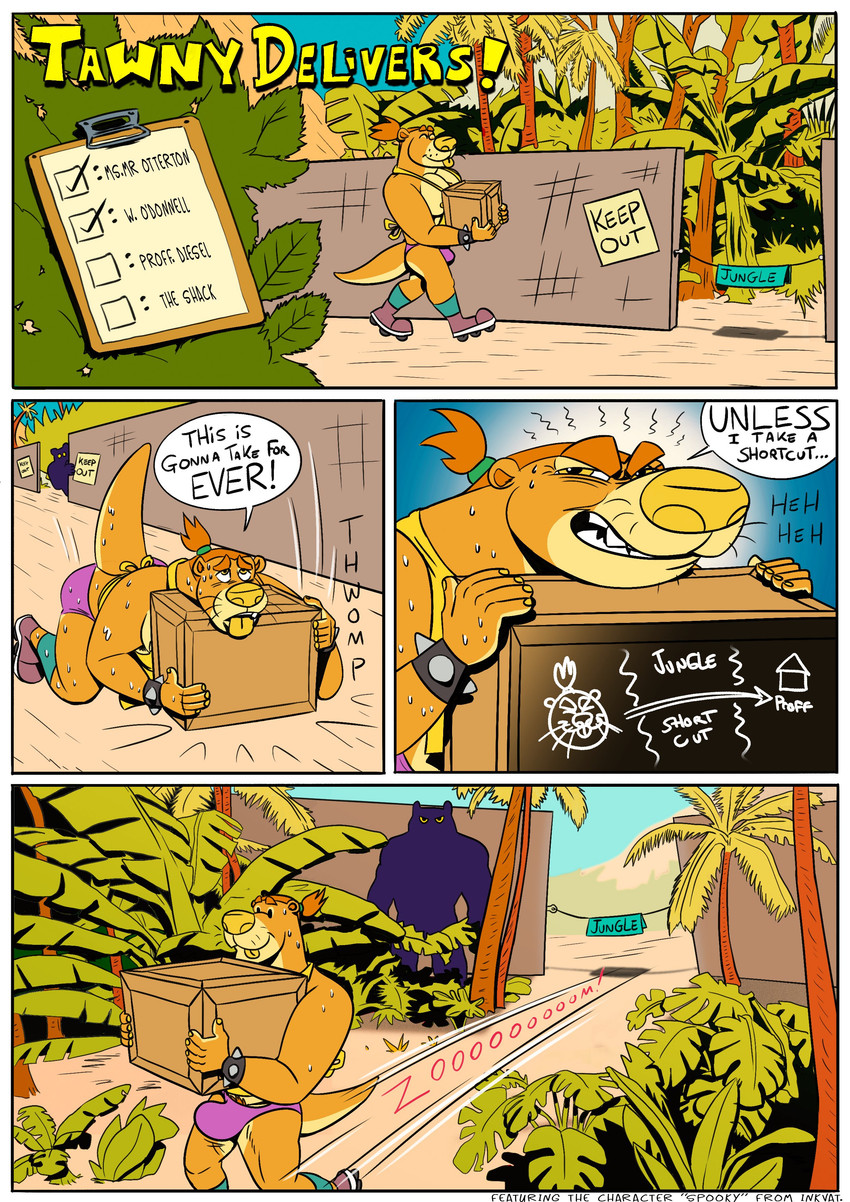 tawny otterson created by tawny otter