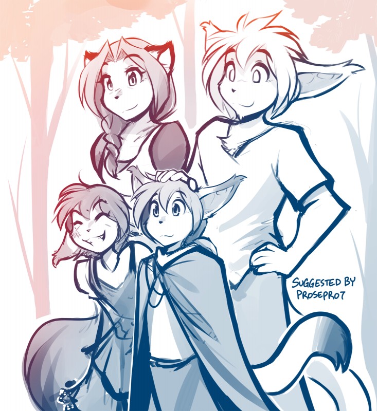 keith keiser and laura (twokinds) created by tom fischbach