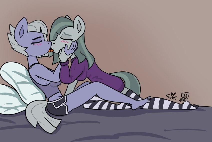 limestone pie and marble pie (friendship is magic and etc) created by erynerikard