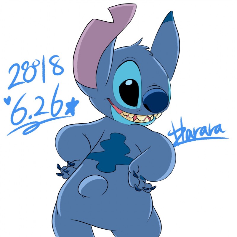 stitch (lilo and stitch and etc) created by harara