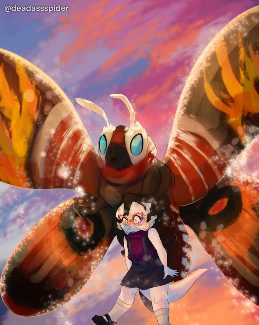 melissa and mothra (cavemanon studios and etc) created by deadassspider