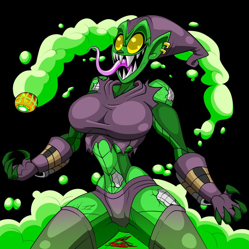 green goblin (marvel) created by therizkpiecraft