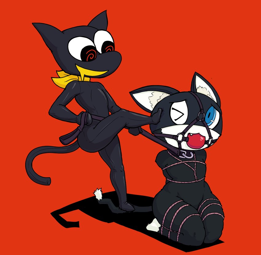 beta morgana and morgana (megami tensei persona and etc) created by harrace