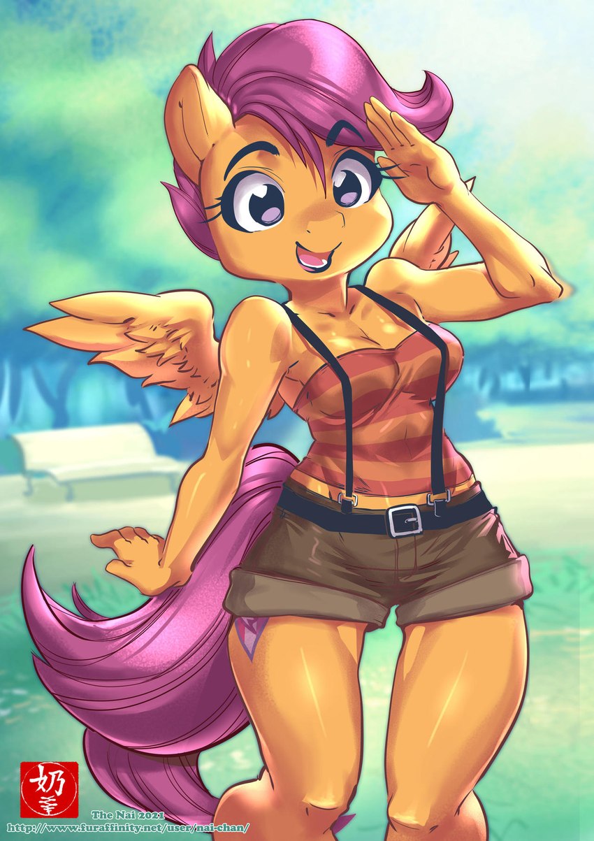 scootaloo (friendship is magic and etc) created by nai-chan