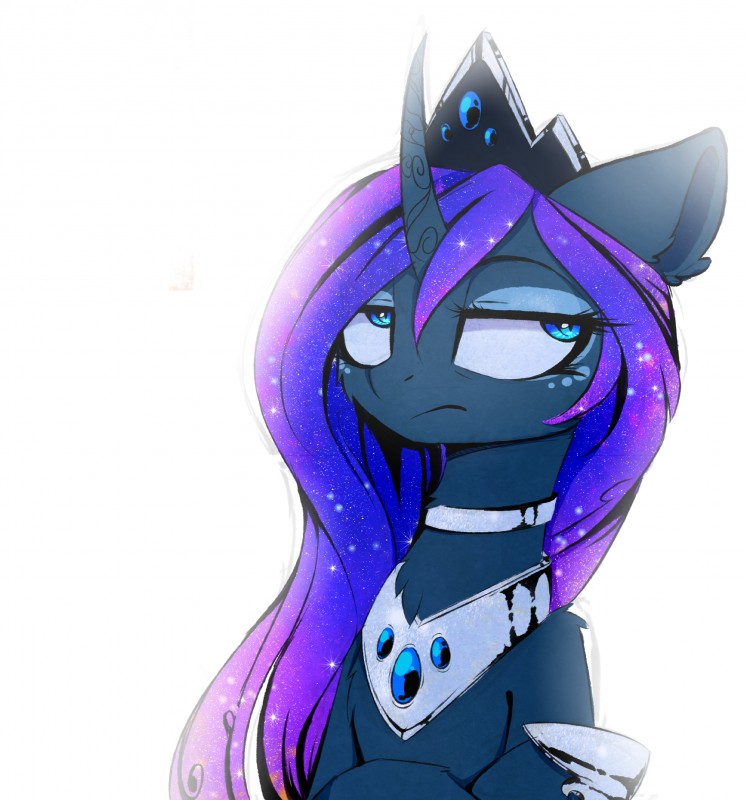 princess luna (friendship is magic and etc) created by magnaluna